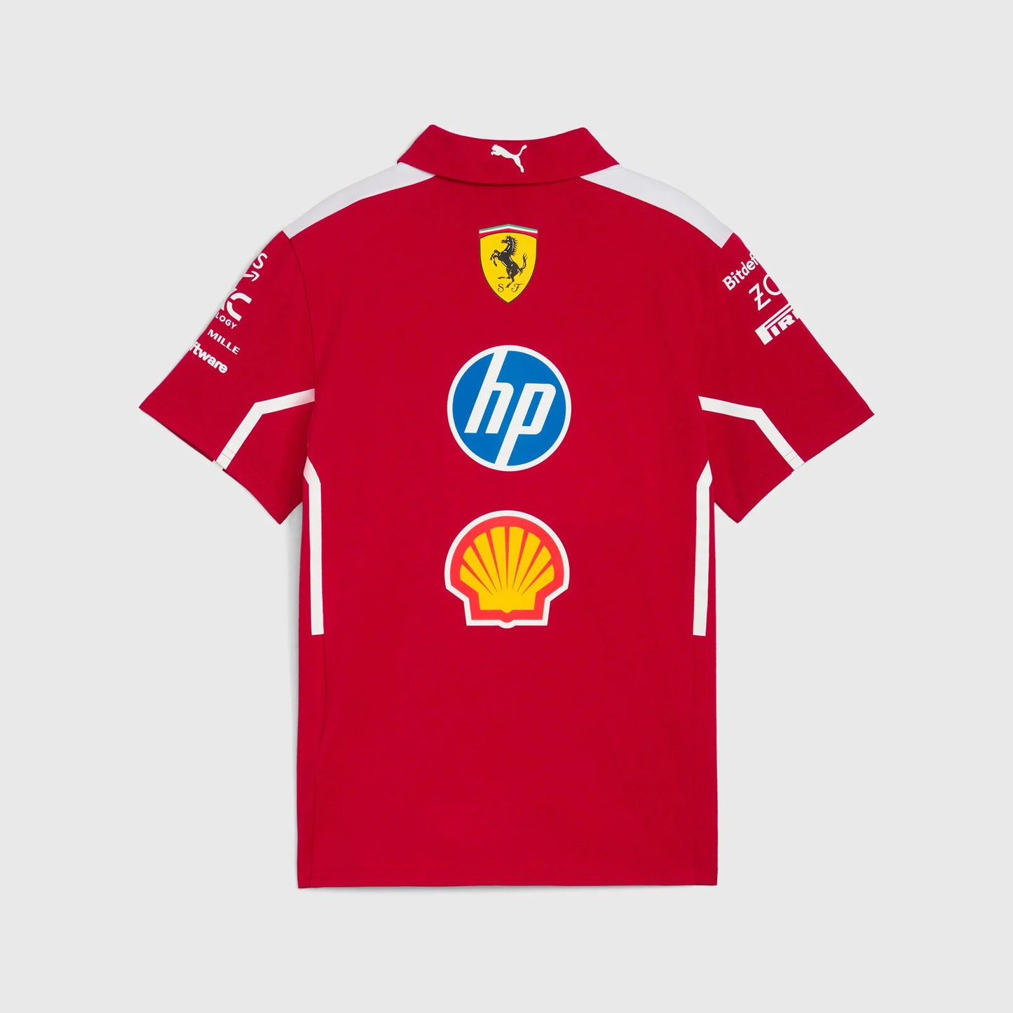 playera Tipo polo Ferrari Team 2025