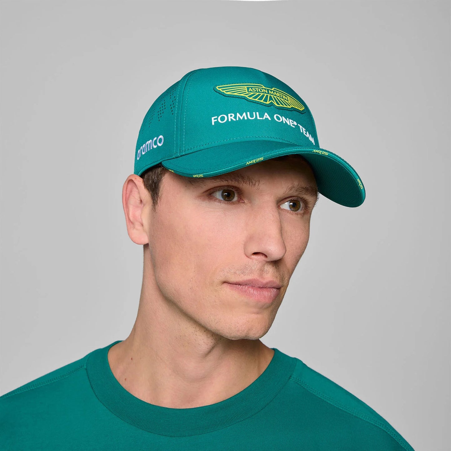 Gorra Aston Martin Team verde 2025