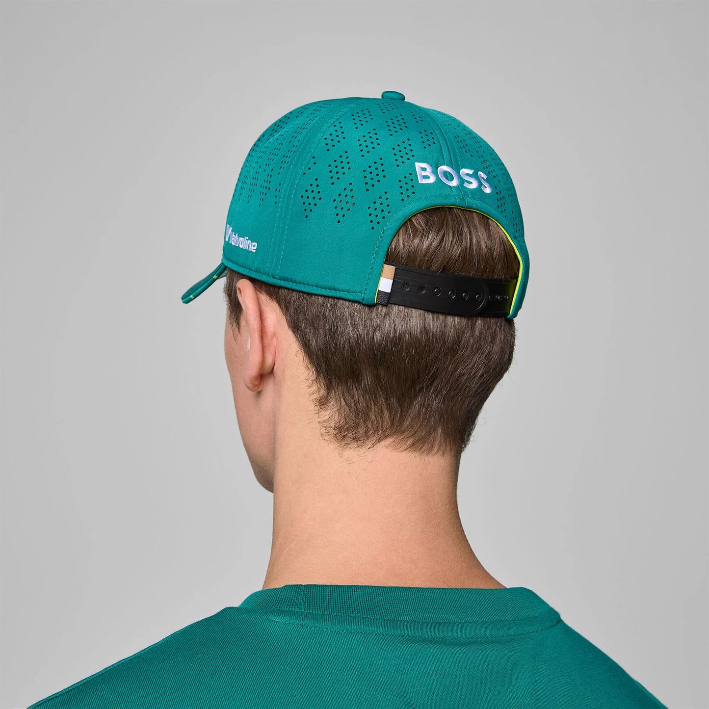 Gorra Aston Martin Lance Stroll 2025 verde