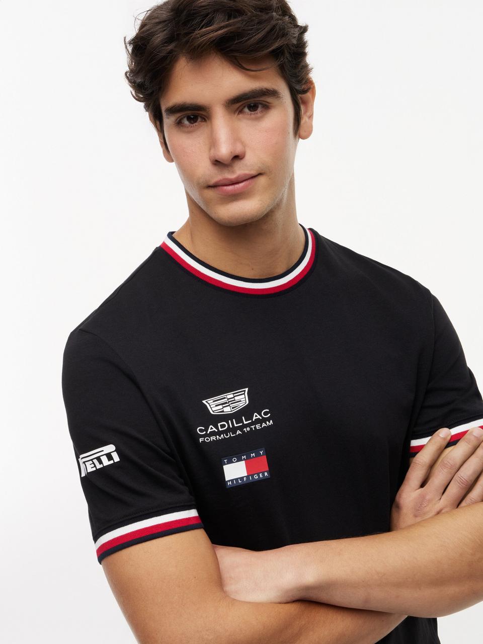 Playera Equipo Cadillac F1 Oficial 2026 Negro