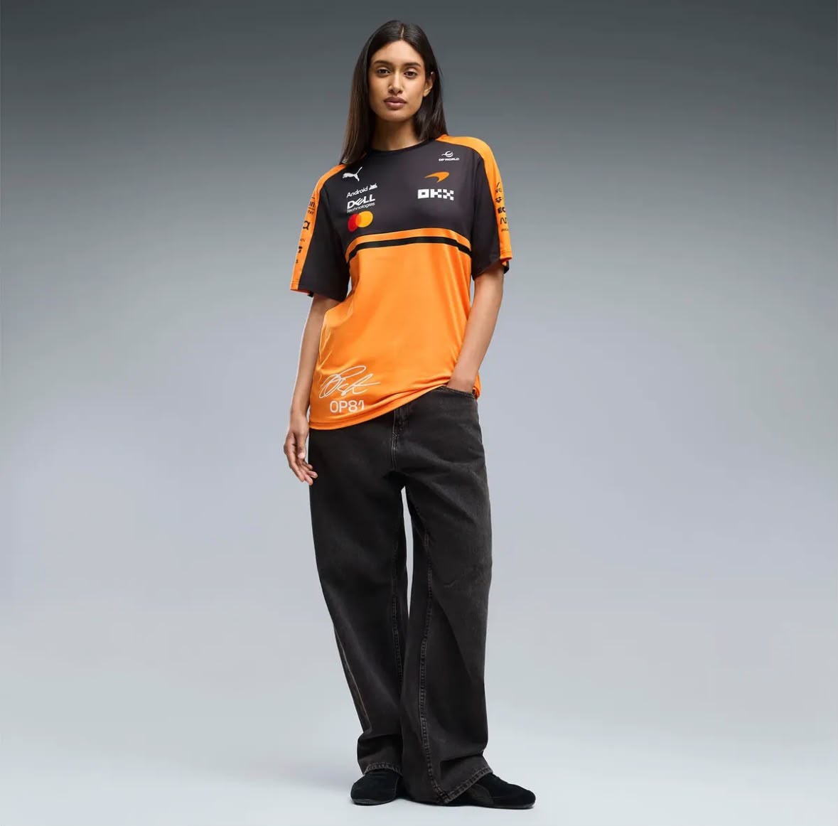 Playera Oficial Oscar Piastri Mclaren F1 2026