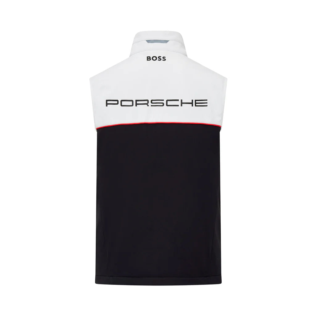 Porsche Motorsport Team Vest- Black Mens