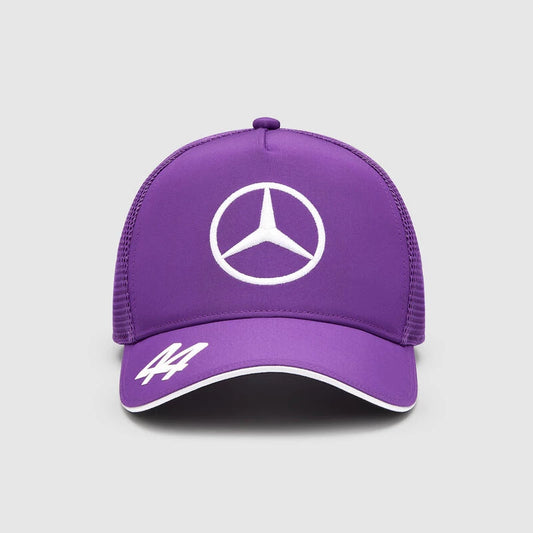 Gorra Lewis Hamilton 2024 Morada