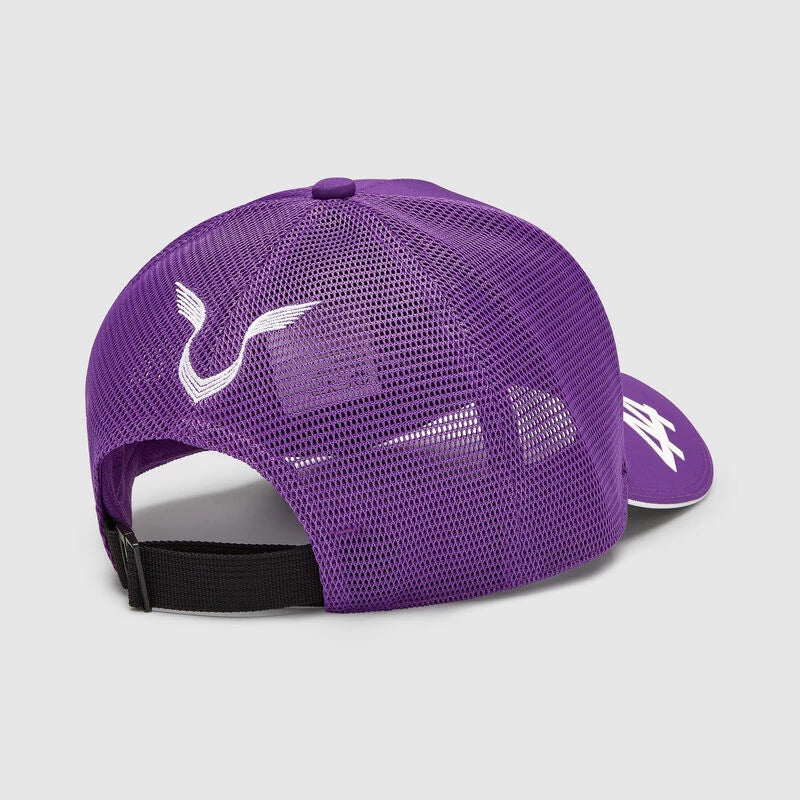 Gorra Lewis Hamilton 2024 Morada