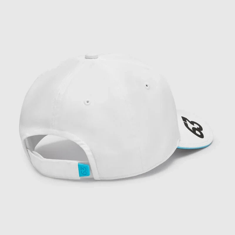 Gorra George Russell 2024 blanca