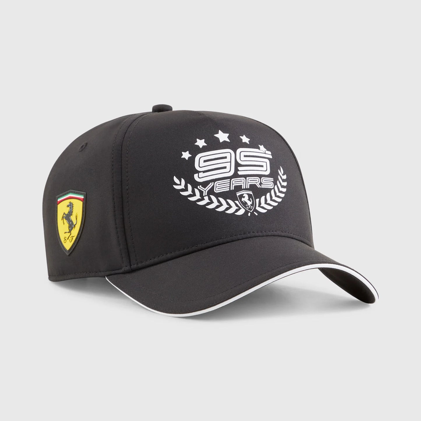 Gorra 95 años Ferrari Negra