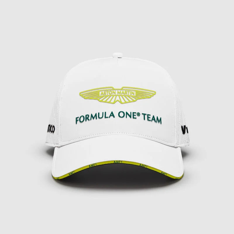 Gorra Aston Martin Team Blanco 2024