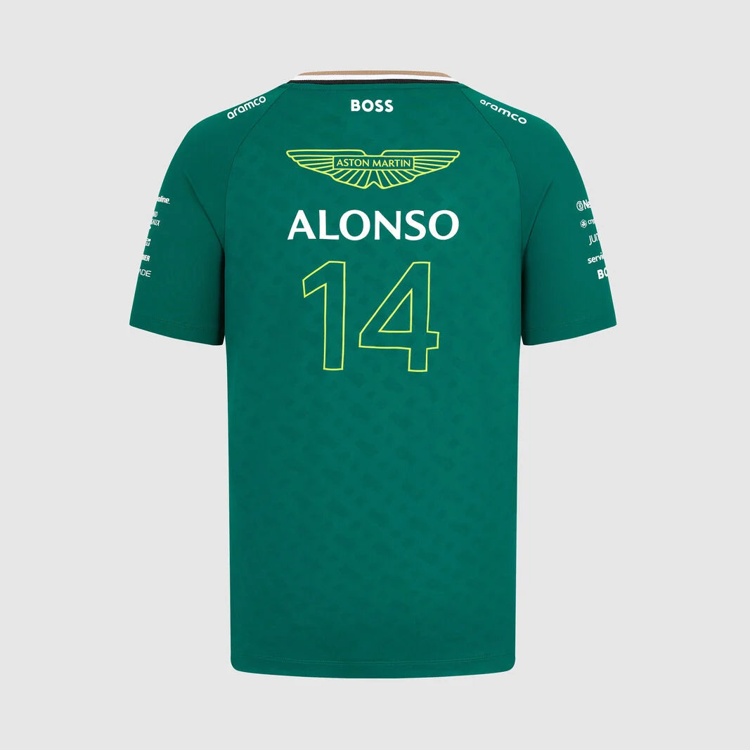 T-shirt Aston Martin Alonso 2024 Mens