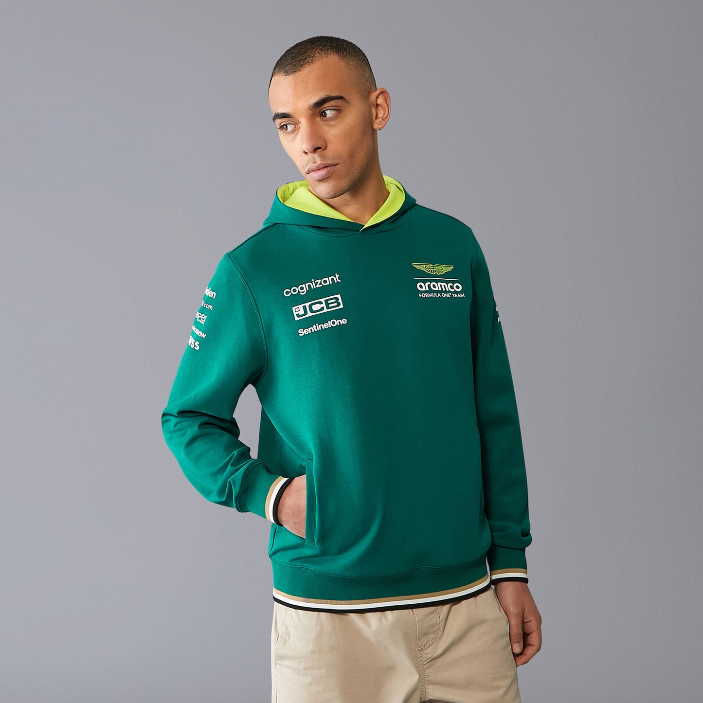 Hoodie Aston Martin Team Mens