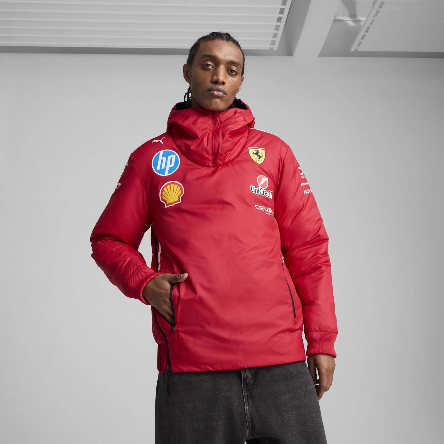 Chamarra Ferrari Team reversible 2025