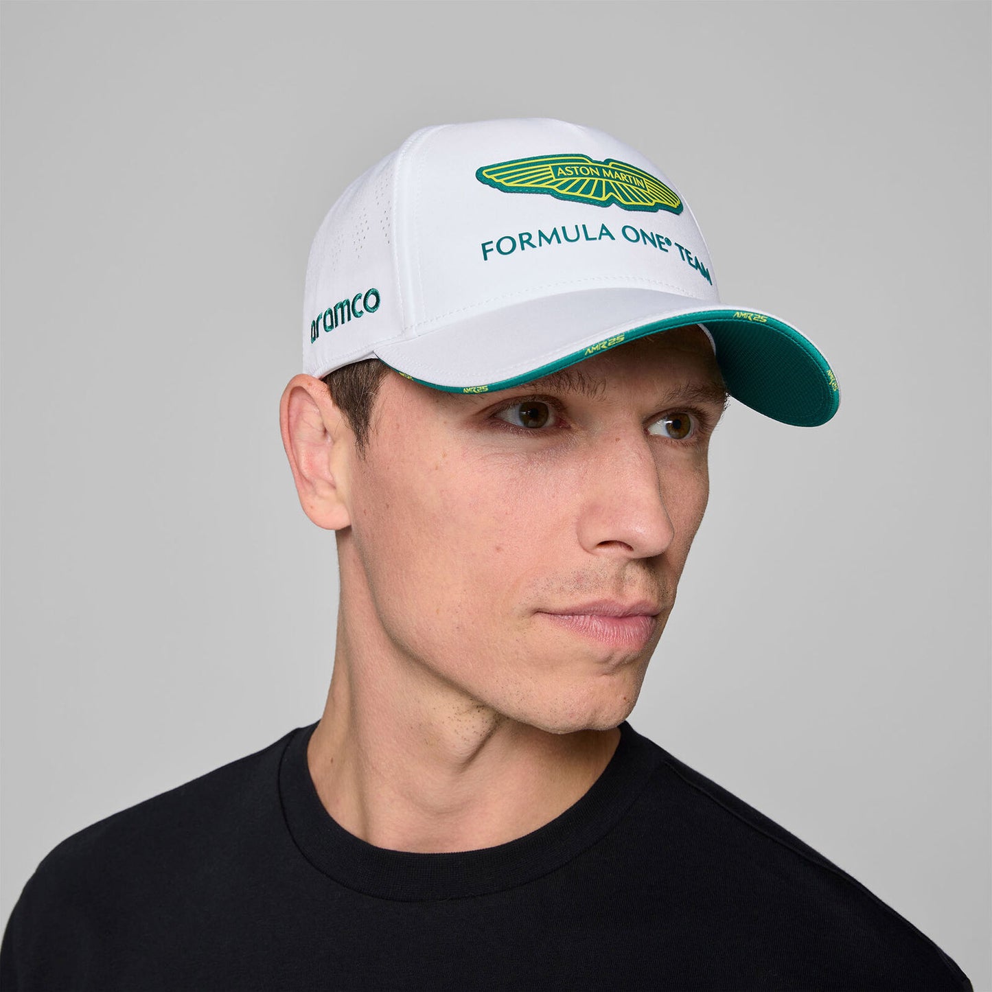 Gorra Aston Martin Team Blanca 2025