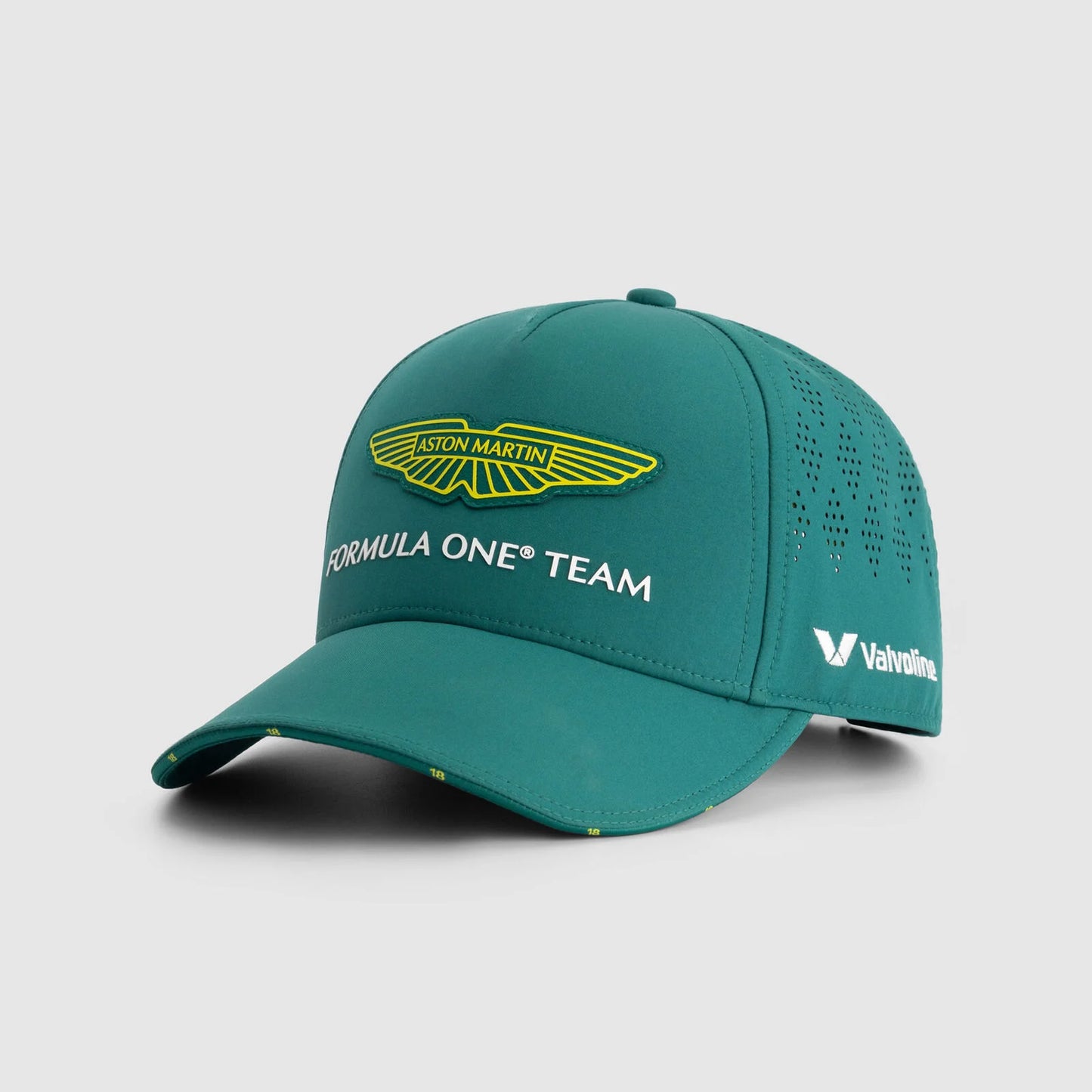 Gorra Aston Martin Lance Stroll 2025 verde