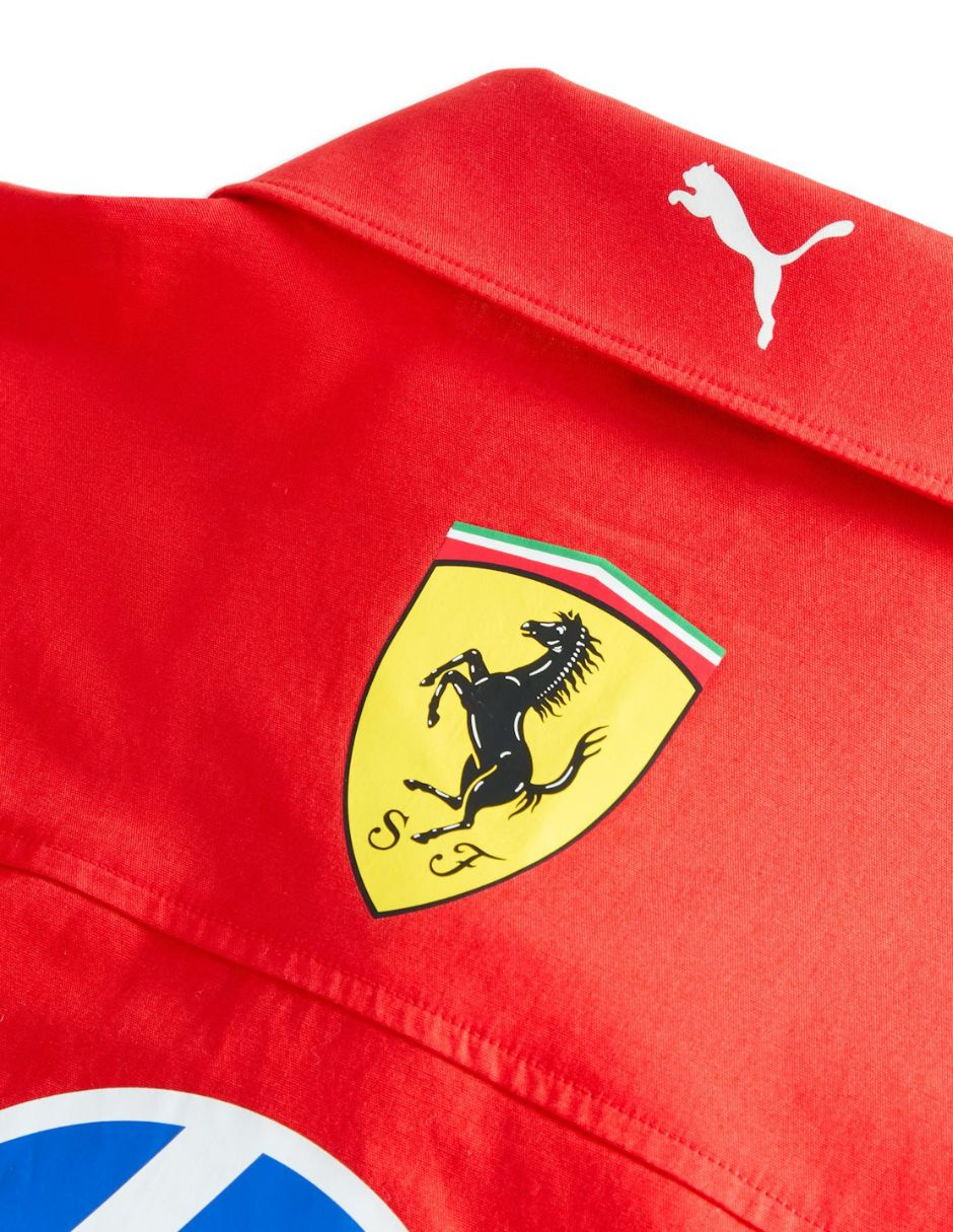 Camisa Oficial Scuderia Ferrari F1 2026 Con Botones
