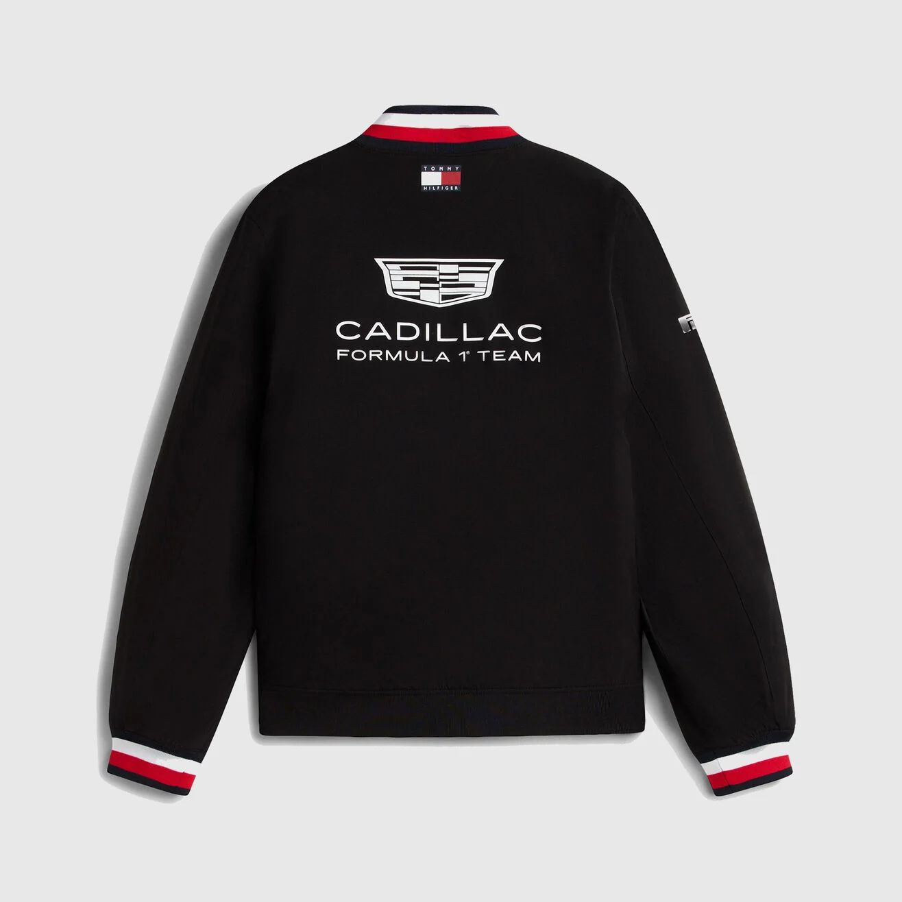 Chamarra Bomber Cadillac Oficial 2026 Negro