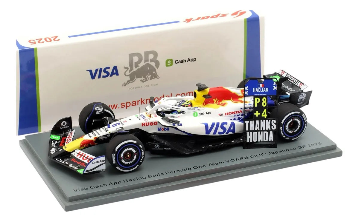 Spark Isaac Hadjar F1 8 Lugar Japon 2025 1:43