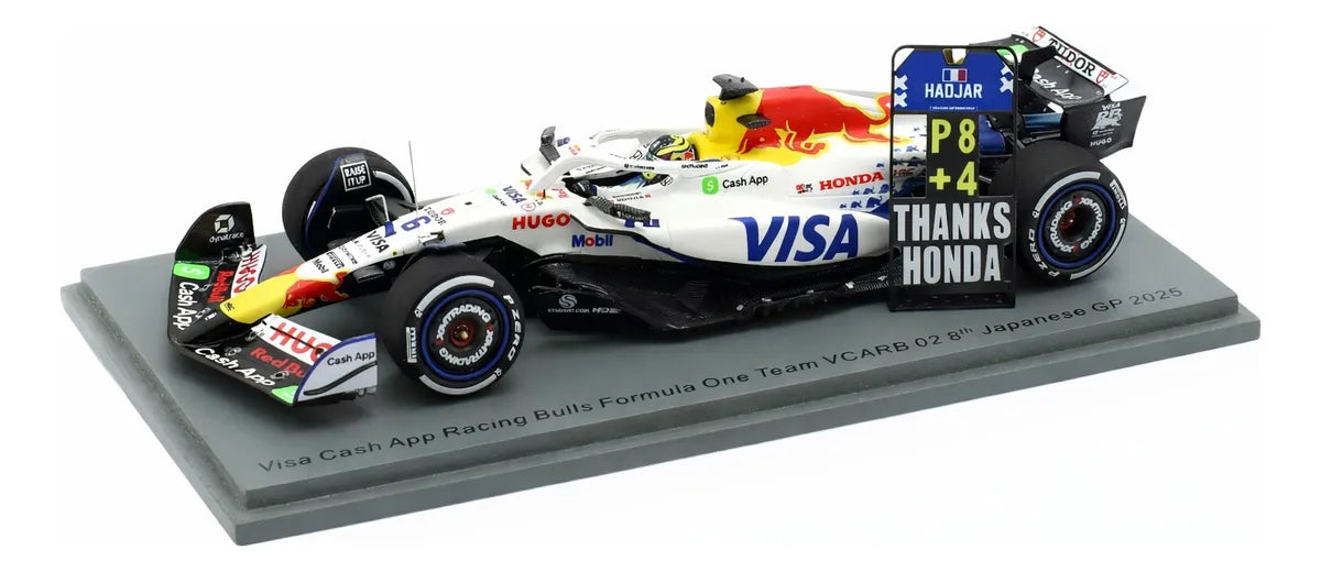 Spark Isaac Hadjar F1 8 Lugar Japon 2025 1:43