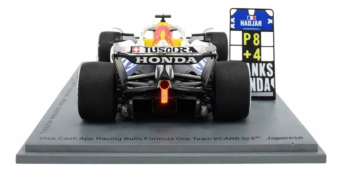 Spark Isaac Hadjar F1 8 Lugar Japon 2025 1:43