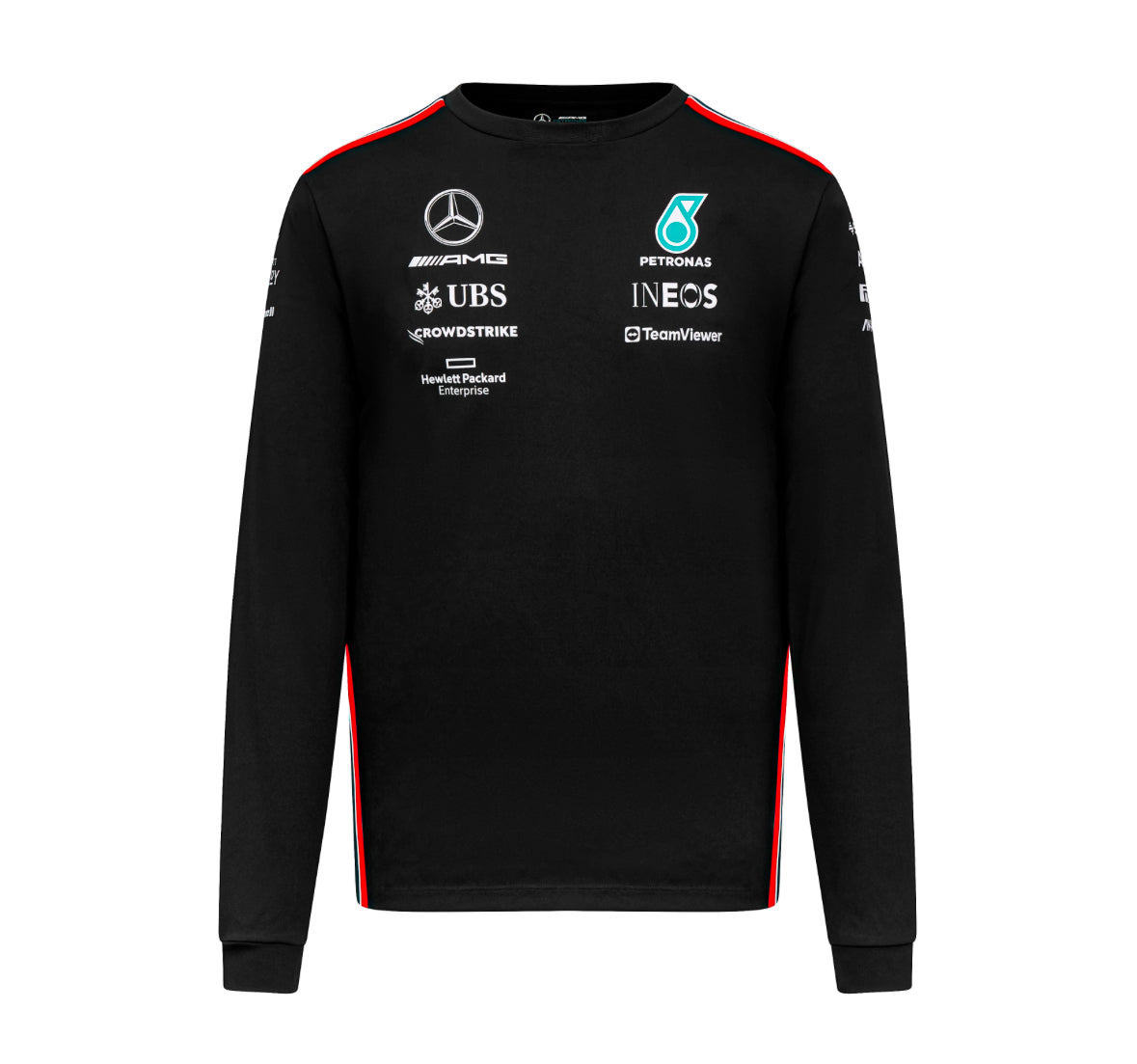 Playera Mercedes Manga Larga