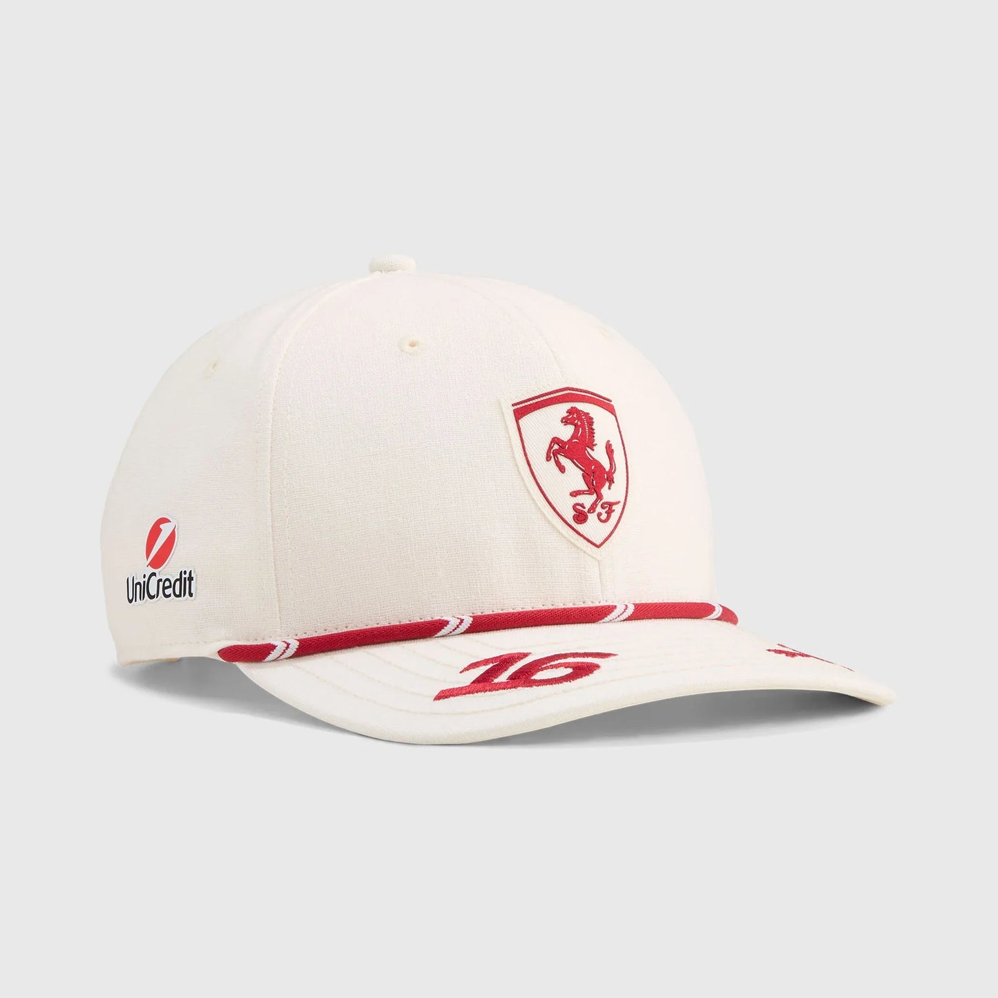 Gorra Charles Leclerc Ferrari F1 2026 Mónaco Edición Especial Oficial