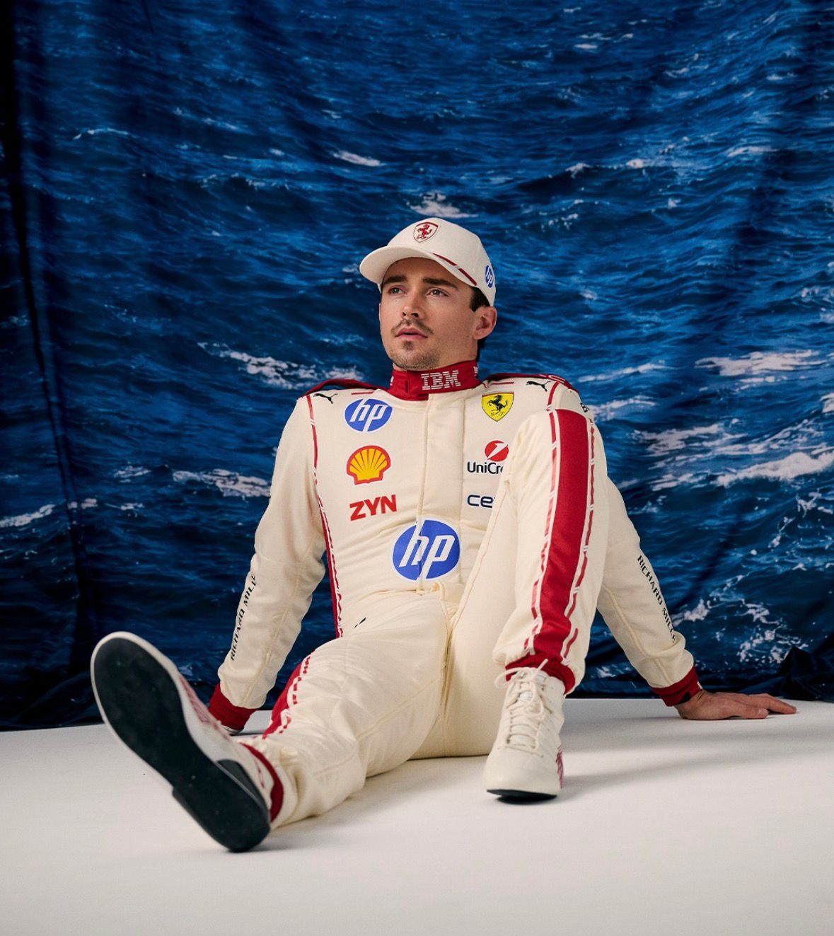 Gorra Charles Leclerc Ferrari F1 2026 Mónaco Edición Especial Oficial