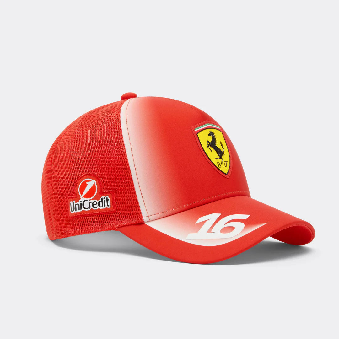 Gorra Charles Leclerc Scuderia Ferrari 2026 Trucker