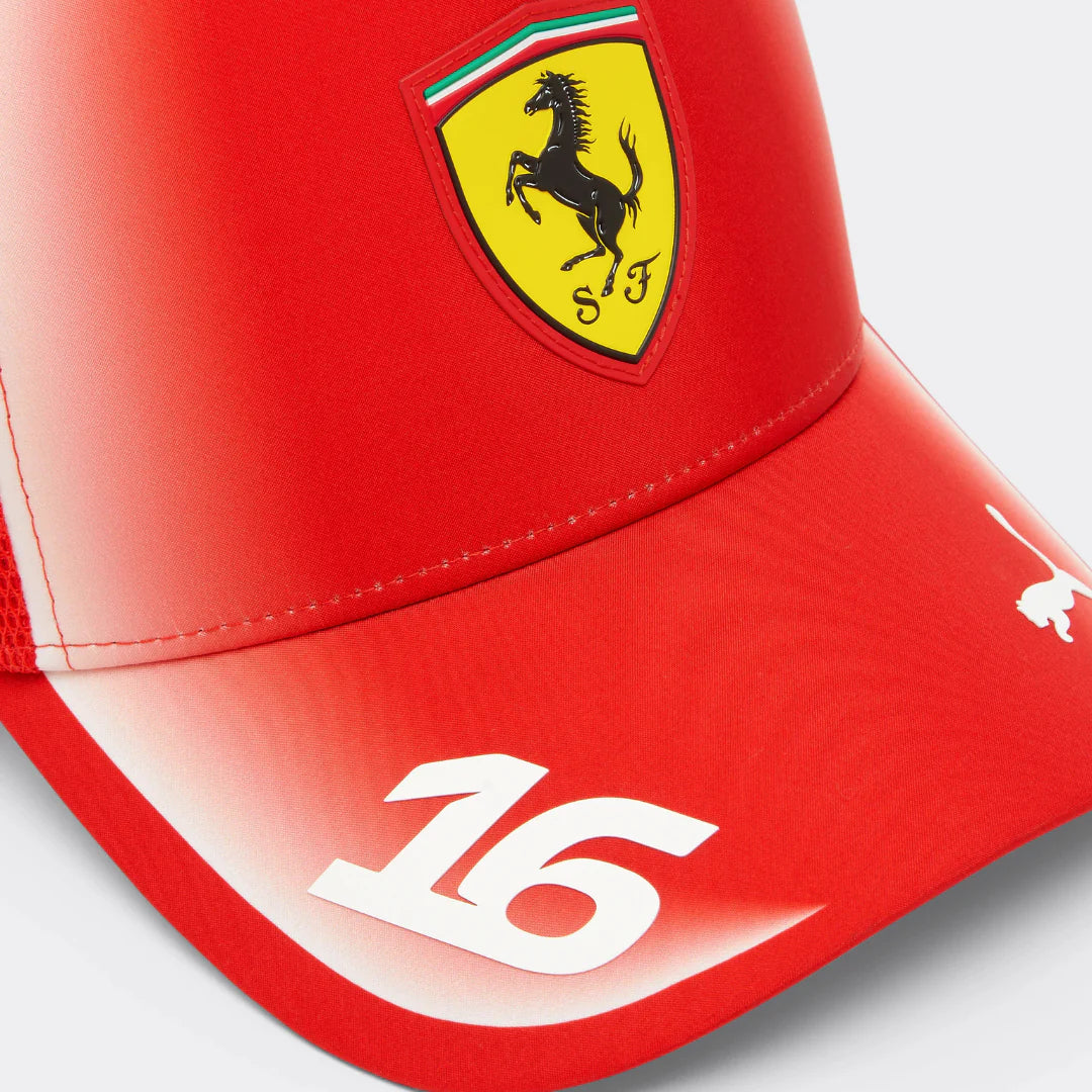 Gorra Charles Leclerc Scuderia Ferrari 2026 Trucker