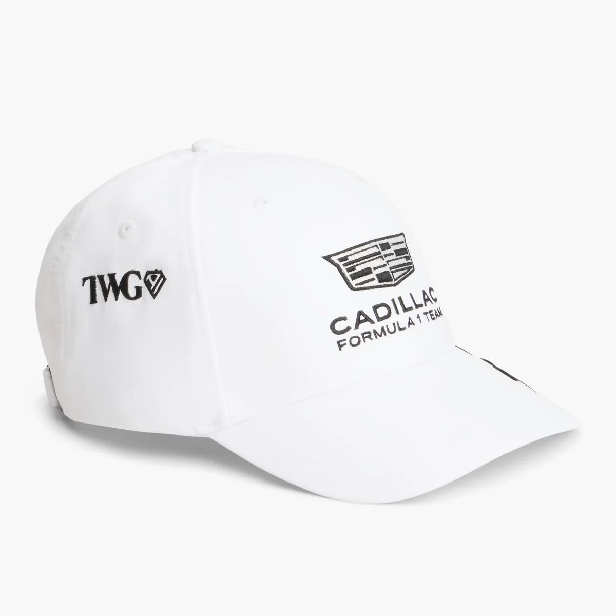 Gorra Oficial All Season Checo Perez Cadillac 2026 Blanco