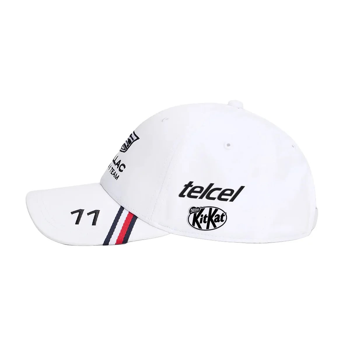 Gorra Oficial All Season Checo Perez Cadillac 2026 Blanco