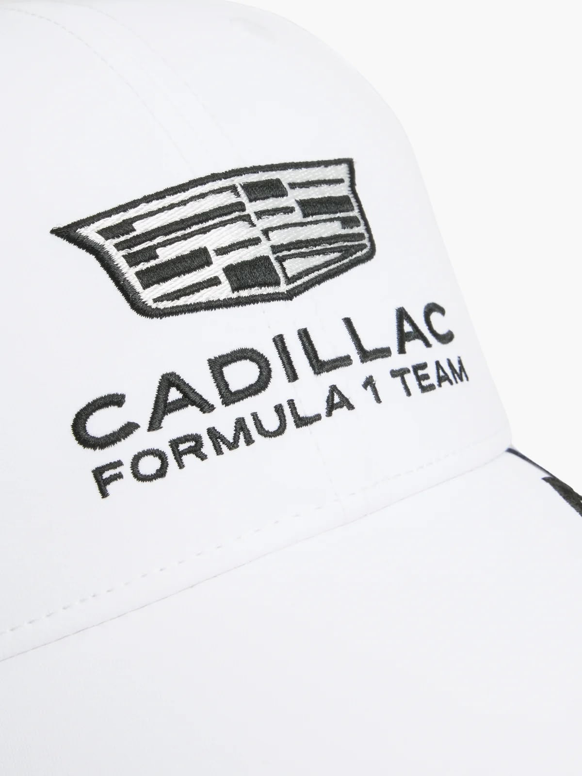 Gorra Oficial All Season Checo Perez Cadillac 2026 Blanco