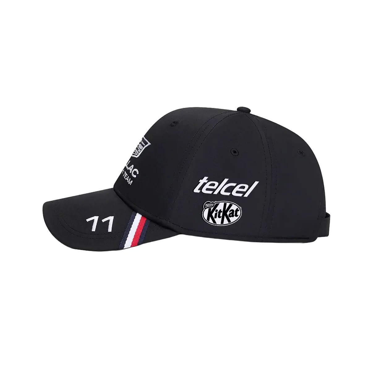 Gorra Oficial All Season Checo Perez Cadillac 2026 Negro