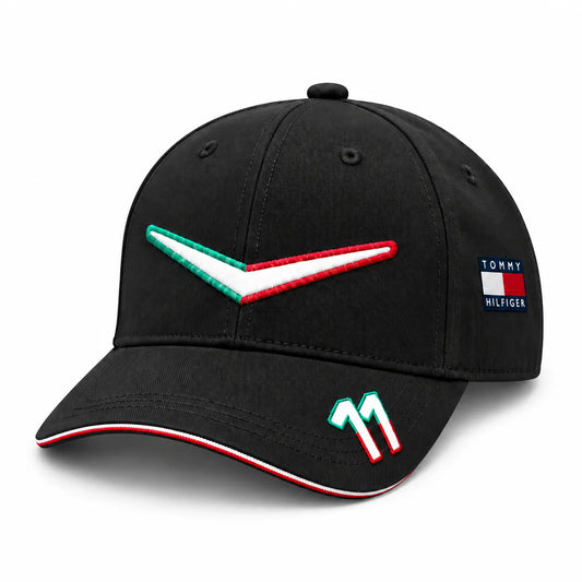 Gorra Checo Pérez Cadillac F1 México GP 2026 Negra