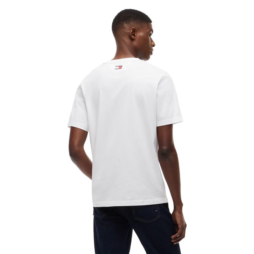 Playera Cadillac TH Logo Unisex Blanco