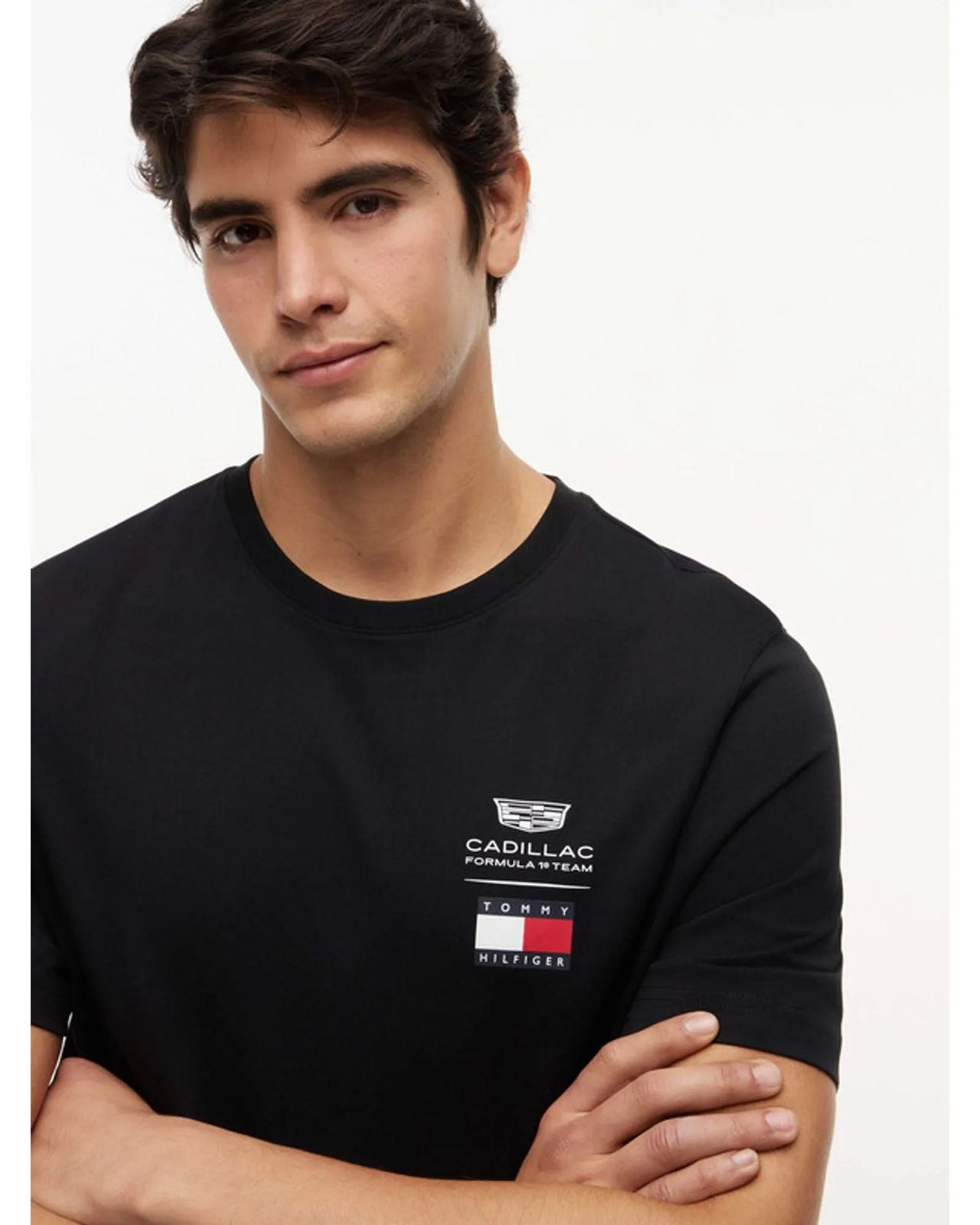 Playera Cadillac TH Logo Unisex Negro