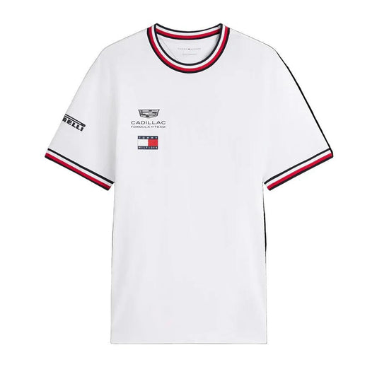 Playera Equipo Cadillac F1 Oficial 2026 Blanco