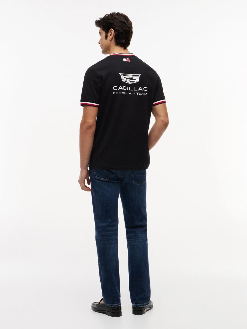 Playera Equipo Cadillac F1 Oficial 2026 Negro