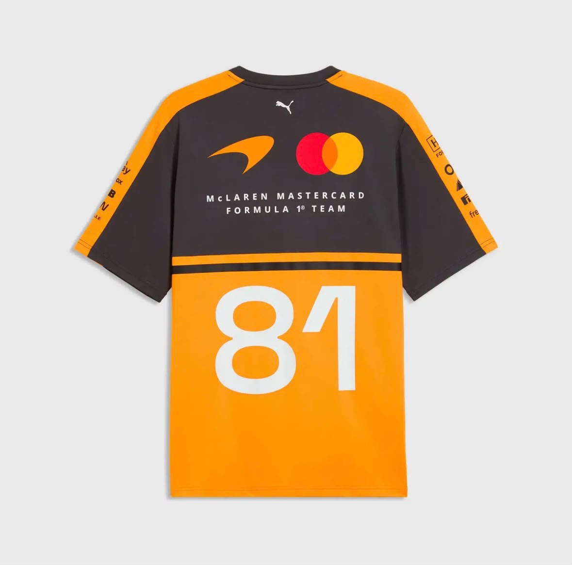 Playera Oficial Oscar Piastri Mclaren F1 2026