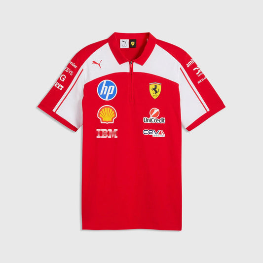 Playera Polo Ferrari 2026