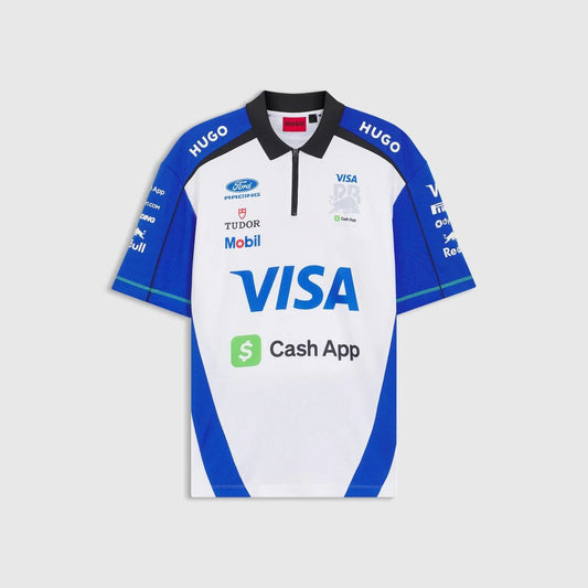 Playera Polo Visa Cash App RB F1 Oficial 2026