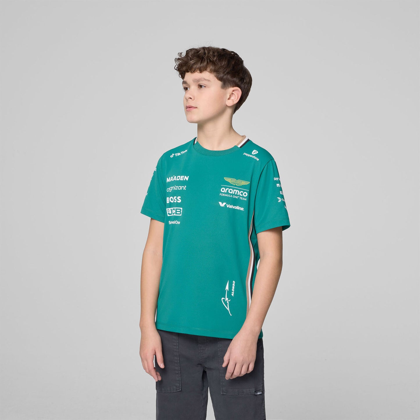 T shirt Aston Martin Fernando Alonso Niños 2025