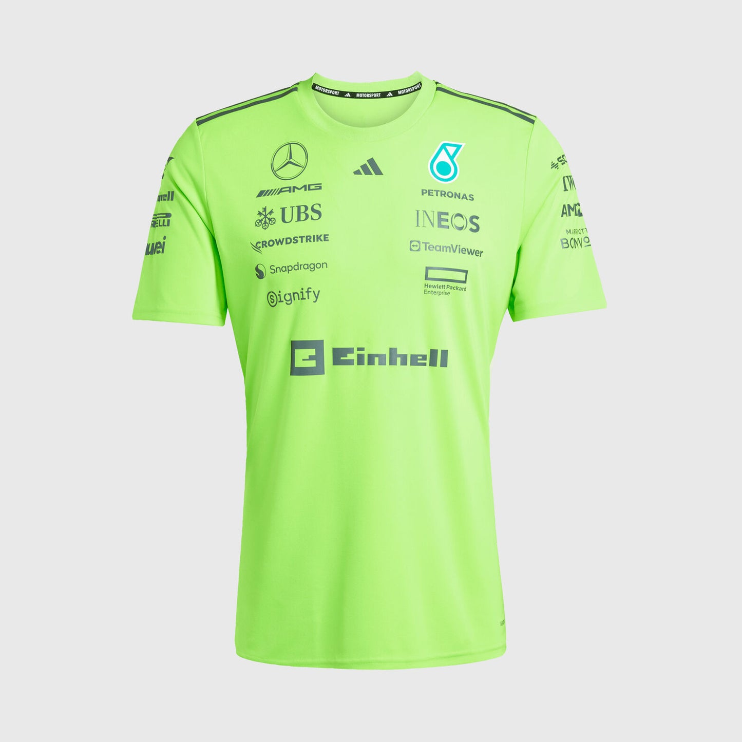 T Shirt Mercedes x adidas verde 2025