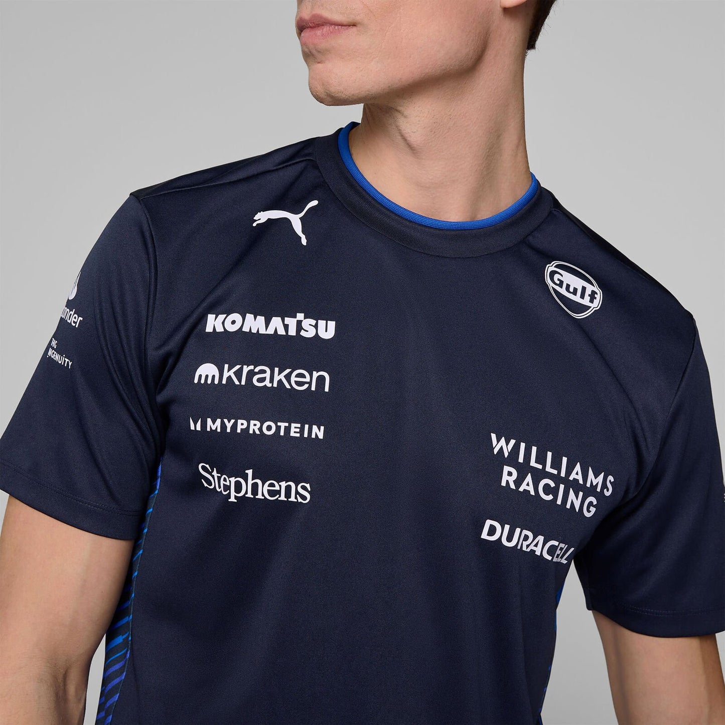 T shirt Team williams Hombre 2025