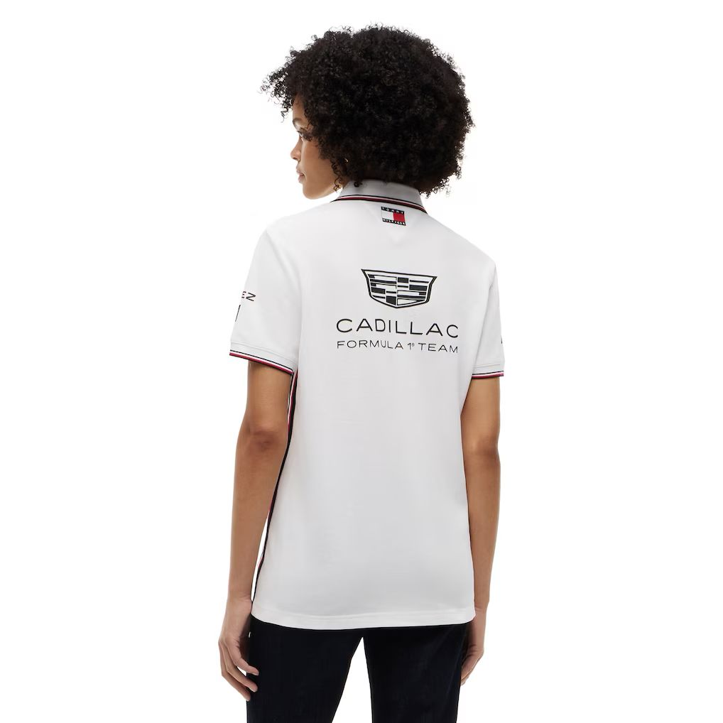 Polo Checo Pérez Cadillac F1 2026 Blanco Unisex