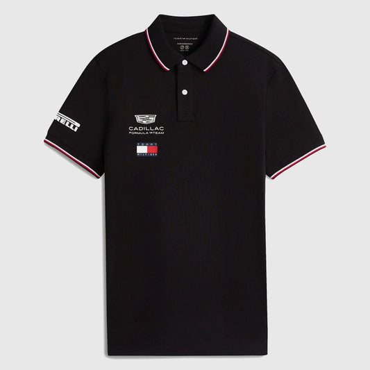 Polo Equipo Cadillac F1 Oficial 2026 Negro