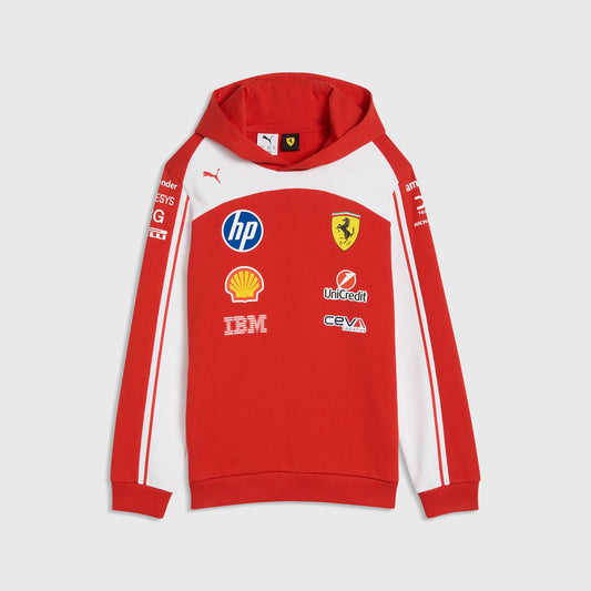 Sudadera Niño Scuderia Ferrari Hoodie 2026