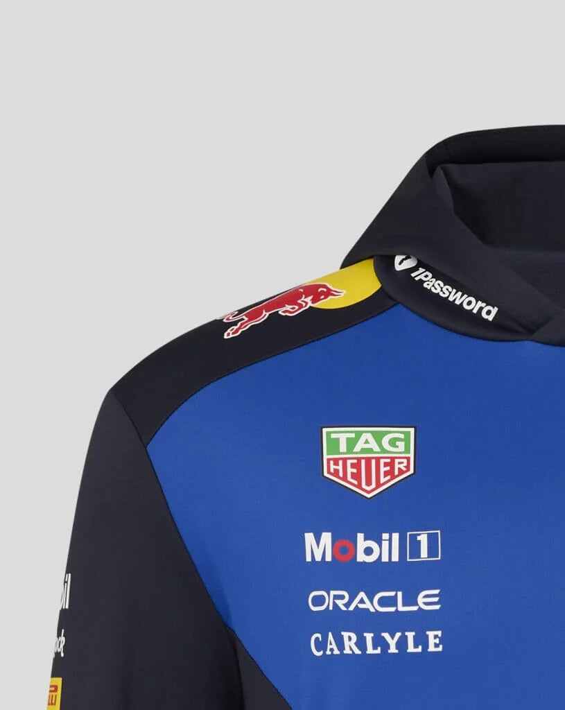 Sudadera con capucha Pullover oficial del equipo Red Bull Racing F1 – Temporada 2026