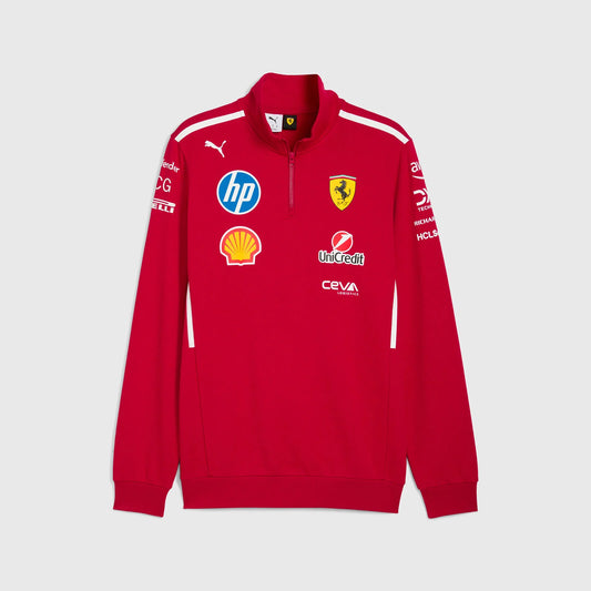 Mid Layer 1/4 Zip Ferrari Team 2025
