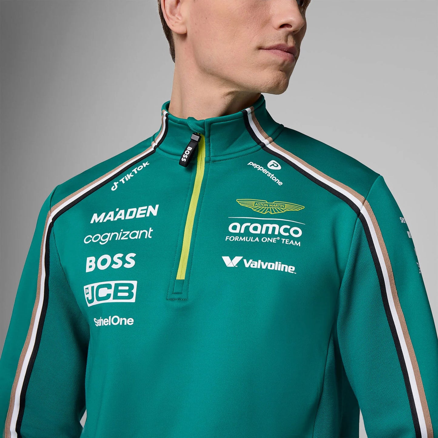 Mid Layer 1/4 Zip Aston Martin 2025