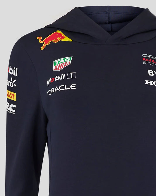 Sudadera Pullover Red Bull Team mujer 2024