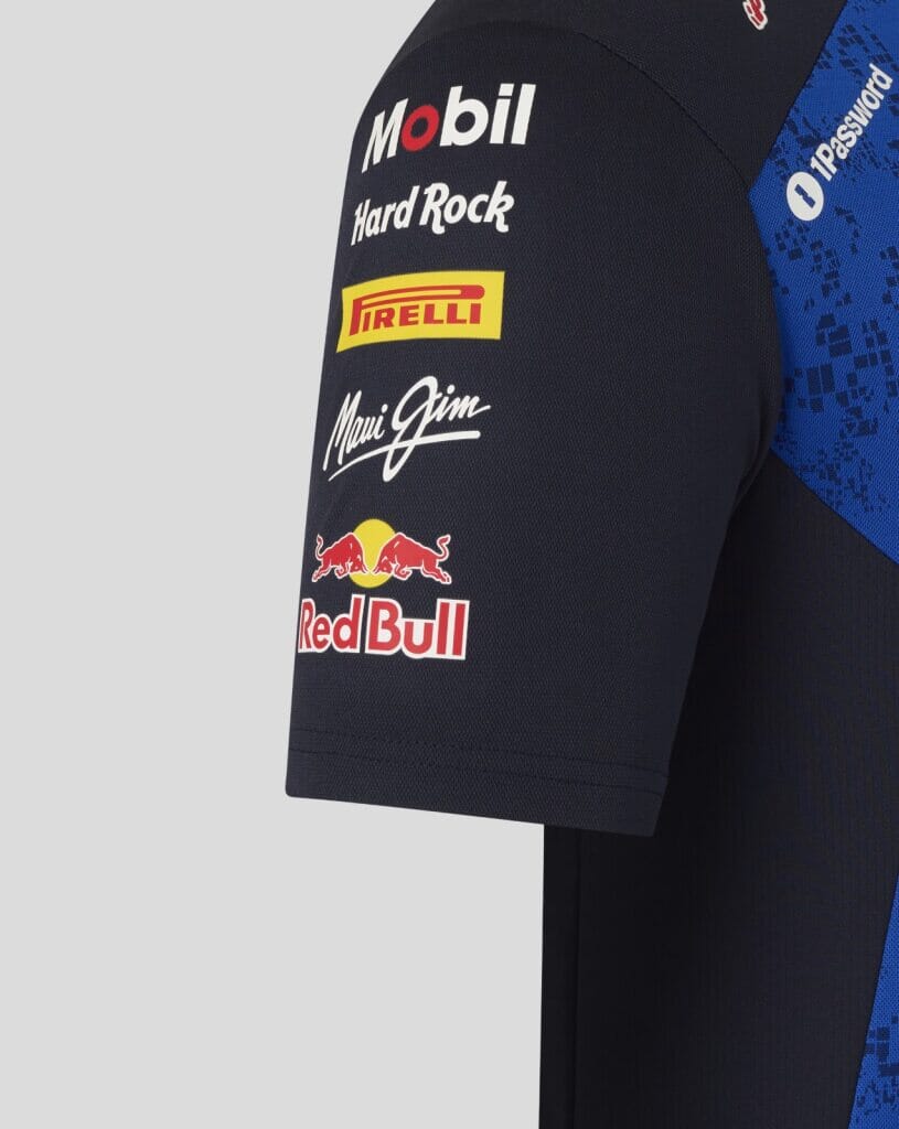 Camiseta oficial del equipo Red Bull Racing F1 para hombre – Temporada 2026