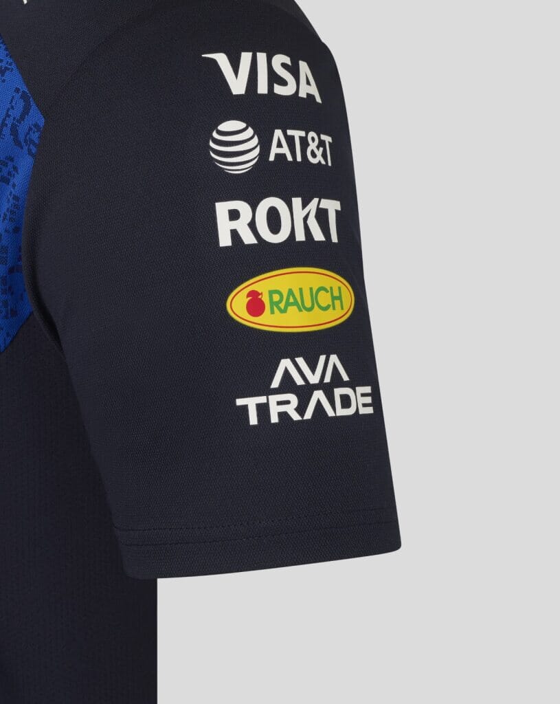Camiseta oficial del equipo Red Bull Racing F1 para hombre – Temporada 2026